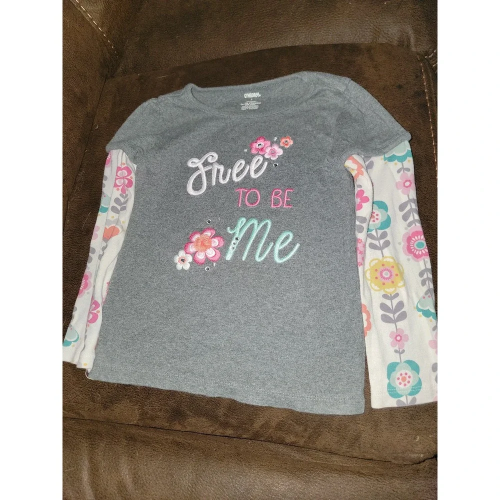 Gymboree wild for horses free to‎ be me top and skirt size 5